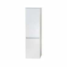 Tall bathroom cabinet 360, 35x33xH124,5cm, white gloss
