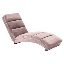 Leisure chair SLINKY dusty rose