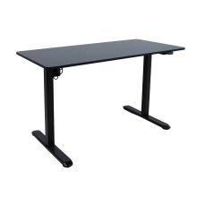 Desk ERGO LIGHT with 1 motor 120x60xH73-118cm, black