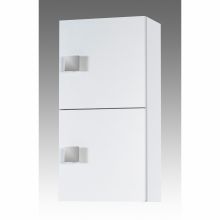 Ülemine vannitoakapp QUADRA 33x20xH65cm, valge