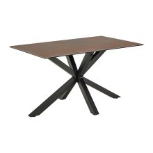 Dining table HEAVEN 135x80xH75,5cm, brown