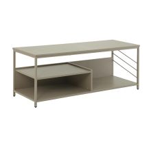 TV table DIMITRA 120x40xH45cm, grey