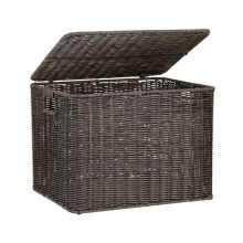 Korv BASILE 45x37xH33cm, tumepruun