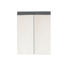 Mirror cabinet AMANDA 60x17xH77cm, grey gloss