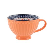 Kruus SEREN H7,7cm 355ml, oranž triip