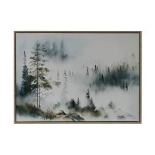 Холст с рамой WALLY 45x60см, туманный лес
