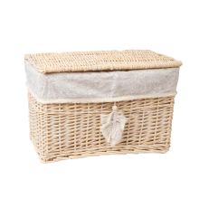 Korv WILLI TASSEL 53x33xH34cm