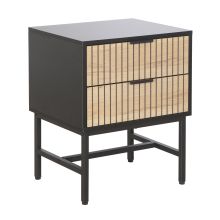 Side table / night stand HELVE 48x40xH60cm, melamine