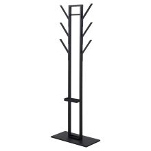 Coat rack VINSON 56x28xH165cm, black