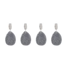 4Living Table cloth weights 4 pcs soikea black