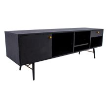 TV-laud LUXEMBOURG 150x40xH50cm, must