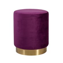 Ottoman LA PERLA D35xH42cm, purple