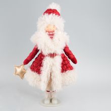 Decoration FAB MARIA H49cm, elf, red