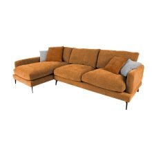 Corner sofa DAISY LC, brown