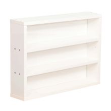 Riiul LESTER 48x10xH36cm, valge melamiin