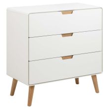 Kummut LOWELL 80x40xH80cm, valge