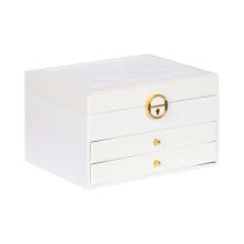 Jewellery box SEZANE 23x17x13.5cm, white