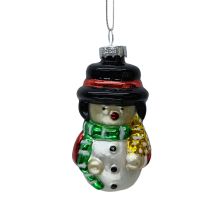 Рождественское украшение JOY SNOWMAN 8,5 см, стекло