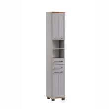 Vannitoakapp JELDA 30x33xH181cm, tamm/hall