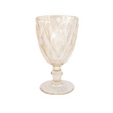 Wine goblet CORAL 300ml, golden shine
