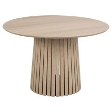 Dining table CHRISTO D120xH75cm, beige