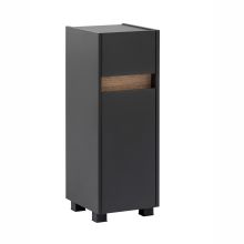 Нижний шкаф в ванную COSMO 30x33xH85см, антрацит
