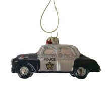 Jõuluehe JOY POLICE 10.5cm, klaas