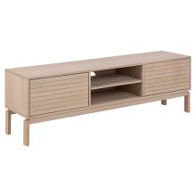 TV table LINLEY 160x40xH50cm, beige