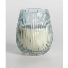Scented candle in glass NATURE GREEN H10,8cm, Southern Night
