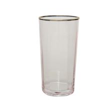 Glass STELLA H14,6cm, pink