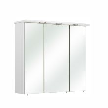 Peegelkapp LED-valgustusega 37-II, 75x20xH72cm, valge läige