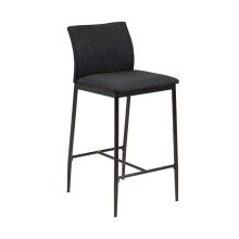 Counter stool DEMINA dark grey