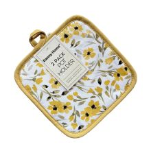 Pajalapid AIMAI 2tk 20x20cm, kollane lill