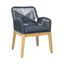 Chair FLORIDA 58x66xH83cm, acacia, hall