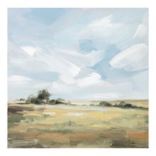 Масляная картина 60x60cm, летний пейзаж