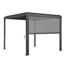 Рулонная жалюзи для навеса MIRADOR-80/88 3м, серая