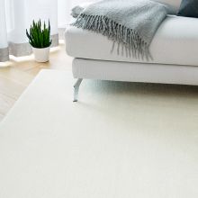 Vaip NOBLE 80x160cm, valge, veluurvaip