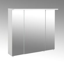 Peegelkapp LED-valgustusega PROFIL 16, 81x16xH73cm, valge läige