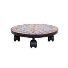 Flower pot base MOSAIC D30xH7cm