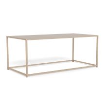 Coffee table SEAFORD 100x50xH40cm, grey