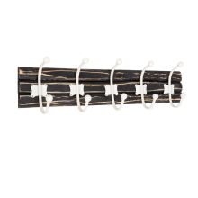 Wall hanger CELSO 64x12.5xH17cm, black