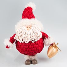 Dekoratsioon FAB CLAUS H48cm, jõuluvana, punane