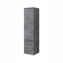 Kõrge vannitoakapp 945, 35x33xH136cm, tumehall