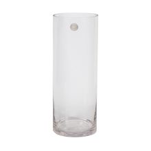 Ваза IN HOME D15xH40см, прозрачное стекло