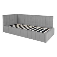 Кровать JASPER 90x200см, серый