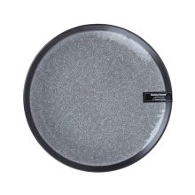 Taldrik RITA D20cm, must/hall