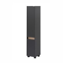 Шкаф в ванную комнату COSMO 30x33xH165см, антрацит