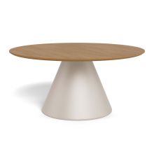Coffee table SOLI D85xH40cm, natural