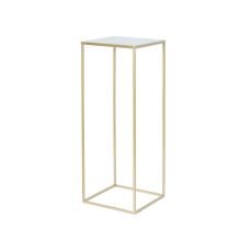 Lillepostament DEIA CHE M 22x22xH60cm, kuldne