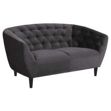 Sofa RIA 2-seater, dark grey